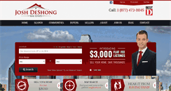 Desktop Screenshot of joshdeshong.com